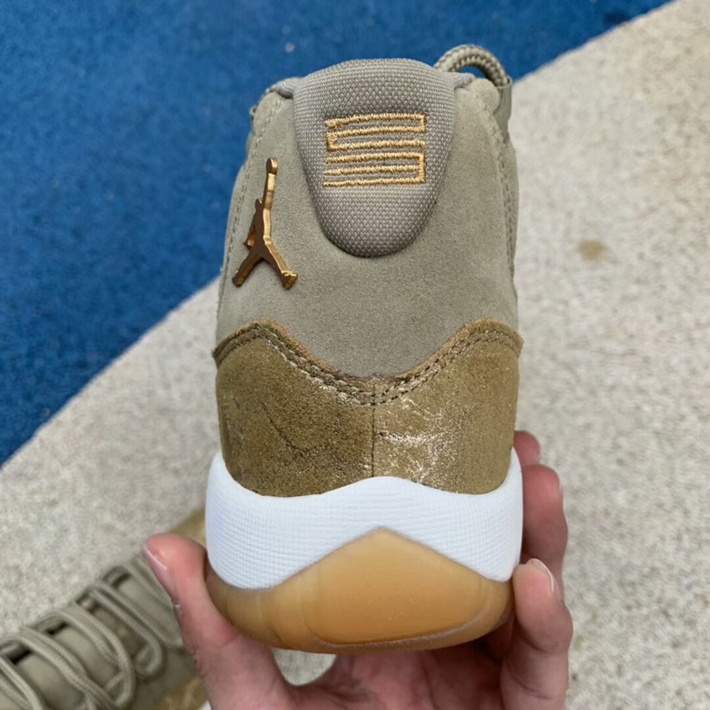 Authentic Air Jordan 11 Neutral Olive